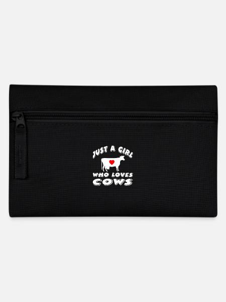 Cows - Pencil Case - black