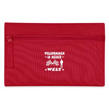 Auto - Federtasche - Rot - Vorne