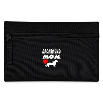 Dackel - Federtasche - Schwarz - Vorne