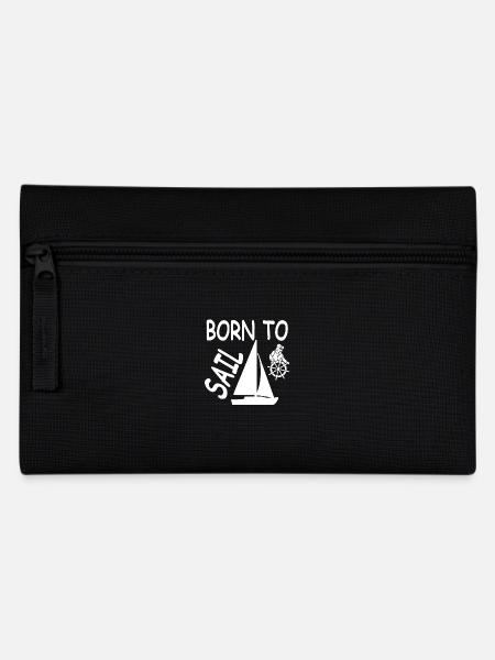Segeln - Federtasche - Schwarz
