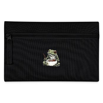 Kriko, die gierige Kröte - Federtasche - Schwarz - Vorne