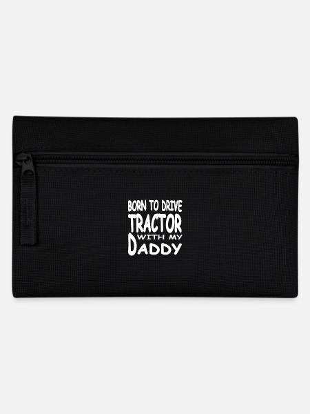 Tractor - Pencil Case - black