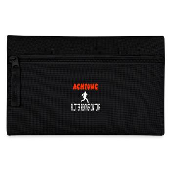 Rentner - Federtasche - Schwarz - Vorne