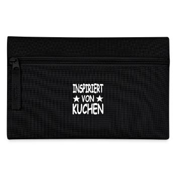 Kuchen - Federtasche - Schwarz - Vorne
