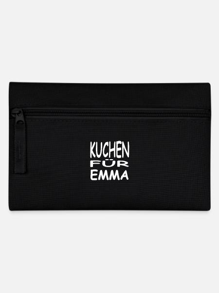 Kuchen - Federtasche - Schwarz