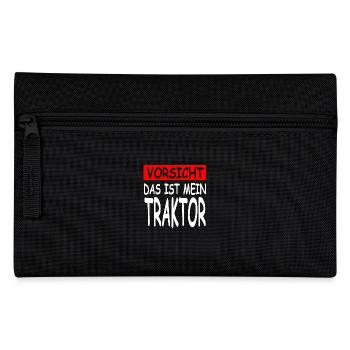 Traktor - Federtasche - Schwarz - Vorne