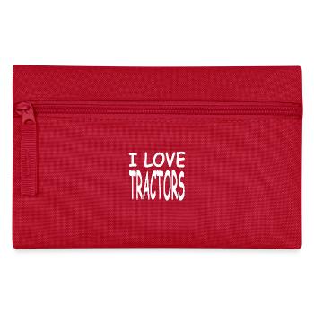 Tractor - Pencil Case - red - Front