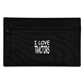 Tractor - Pencil Case - black - Front