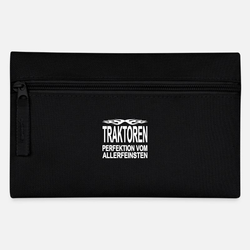 Traktor - Federtasche - Schwarz