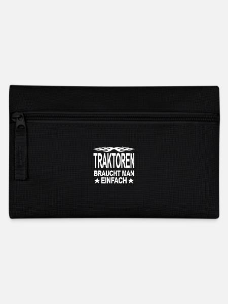 Traktor - Federtasche - Schwarz