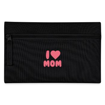 I LOVE MOM - Federtasche - Schwarz - Vorne