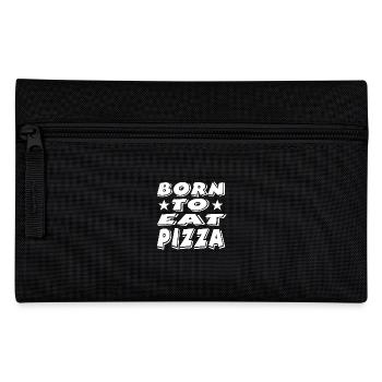 Pizza - Pencil Case - black - Front