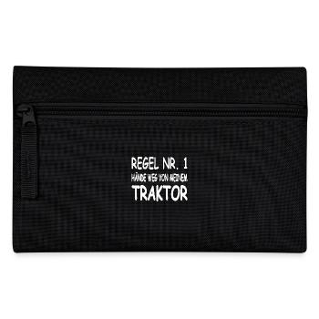 Traktor - Federtasche - Schwarz - Vorne