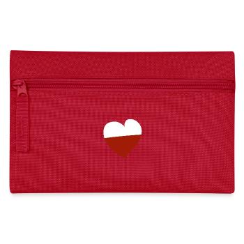 Poland Heart - Pencil Case - red - Front