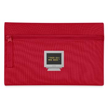 CRT Design - Dieser Kerl ist krank - Federtasche - Rot - Vorne
