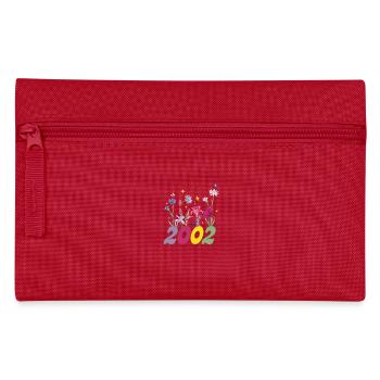 Year of birth 2000 wildflowers - Pencil Case - red - Front