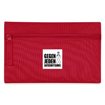 Contre tout antisémitisme - Trousse - rouge - Devant