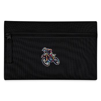 Motocross - Pencil Case - black - Front