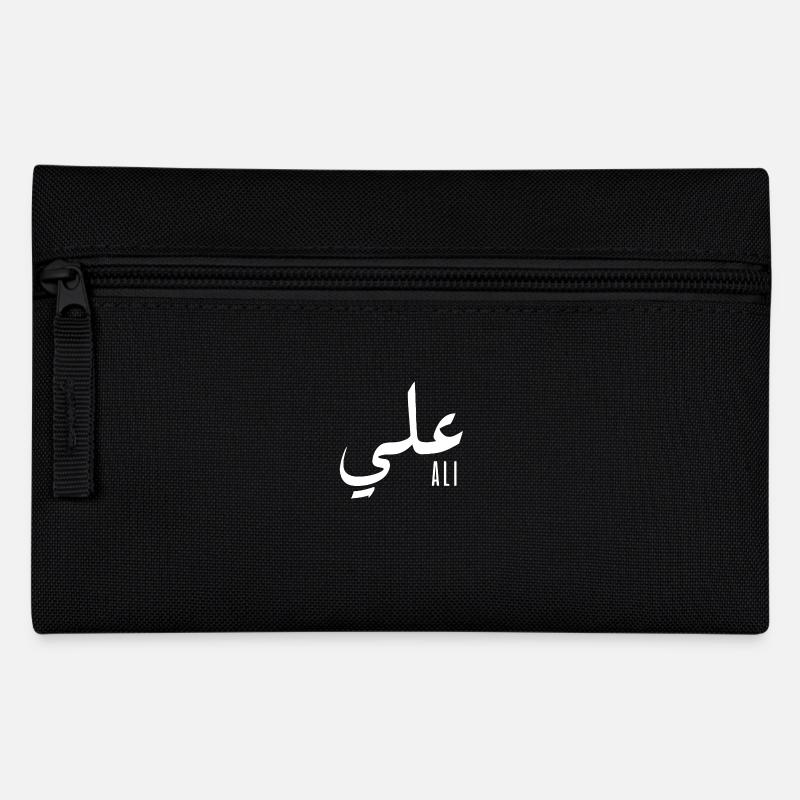 Ali prénom en arabe - Trousse - noir