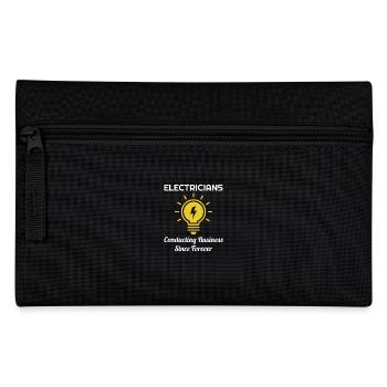 Electrician Humor Electrical Technician Engineer - Pencil Case - black - Front