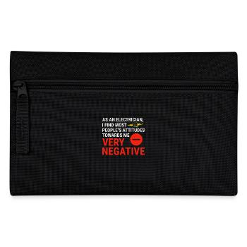 Electrician Humor Electrical Technician Engineer - Pencil Case - black - Front