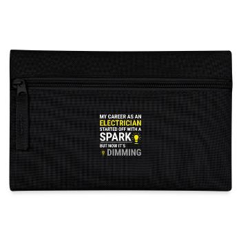 Electrician Humor Electrical Technician Engineer - Pencil Case - black - Front