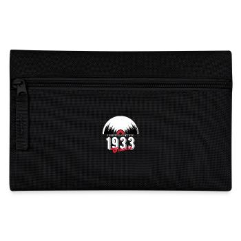 Limitierte Auflage 1933 Klassisches Vinyl - Federtasche - Schwarz - Vorne