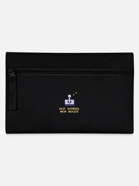 Old School, New Rules - Pencil Case - black