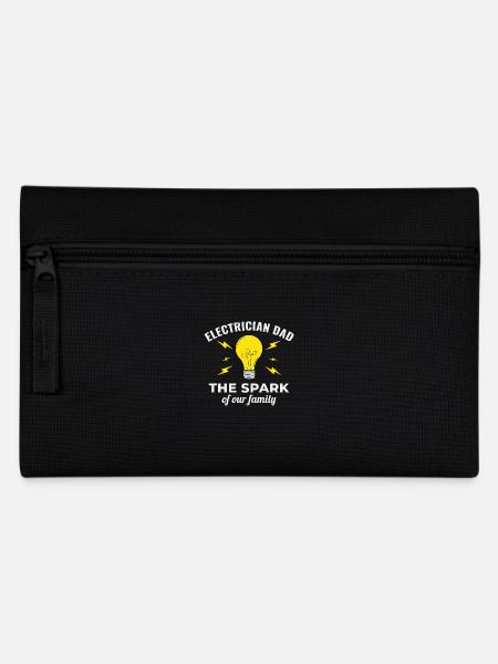 Elektriker Vater Elektrotechniker Ingenieur - Federtasche - Schwarz
