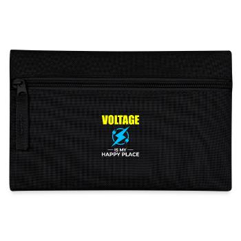 Electrician Humor Electrical Technician Engineer - Pencil Case - black - Front