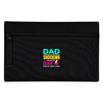 Electrician Electrical Technician Valentines Day - Pencil Case - black - Front