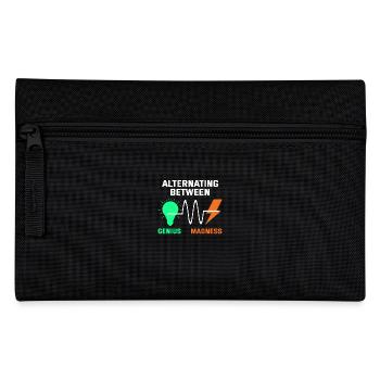 Electrician: Alternating Genius and Madness - Pencil Case - black - Front