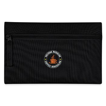 Electrician: Voltage Regular, Coffee Irregular - Pencil Case - black - Front