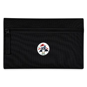 Bat Christmas - Pencil Case - black - Front
