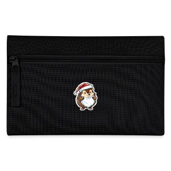 Dessin de Noël hérisson - Trousse - noir - Devant