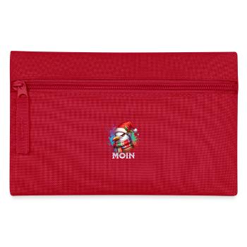 Moin Möwe Weihnachten - Federtasche - Rot - Vorne