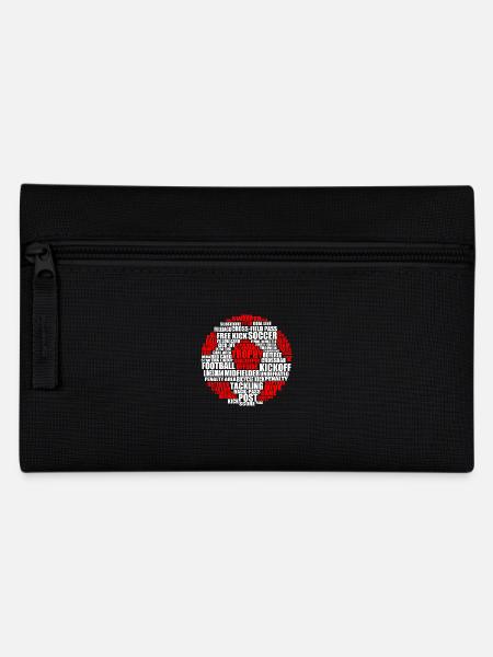 Nuage de mots pour le football - Trousse - noir