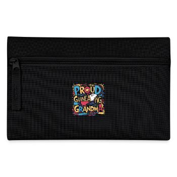 Guinea Pig Grandma - Proud Grandma - Pencil Case - black - Front