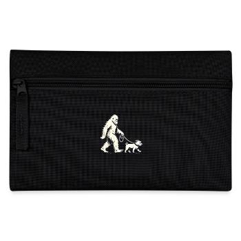 Bigfoot Walking Bulldog Silhouette - Trousse - noir - Devant