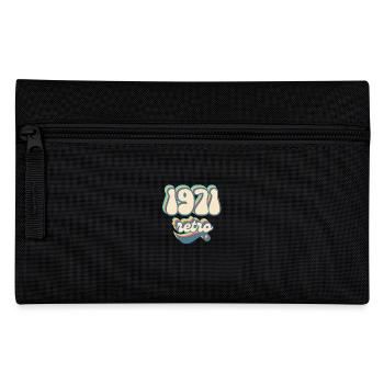1971 retro idée cadeau - Trousse - noir - Devant