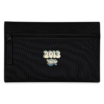 2013 Retro Gift Idea - Pencil Case - black - Front