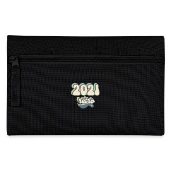 2021 Retro Geschenkidee - Federtasche - Schwarz - Vorne
