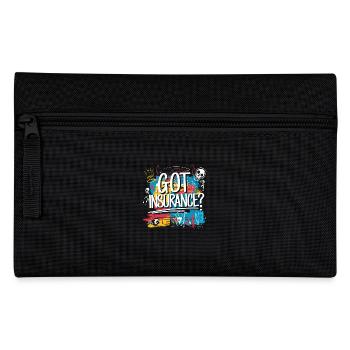 The path to the ideal insurance solution - Pencil Case - black - Front