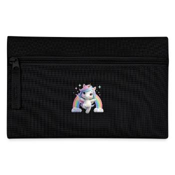 Unicorn 3 - Pencil Case - black - Front
