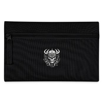 Viking Skull - Pencil Case - black - Front