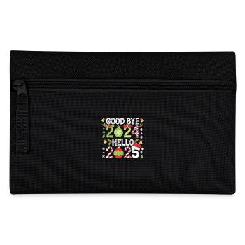 Christmas tape background movie holiday design - Pencil Case - black - Front