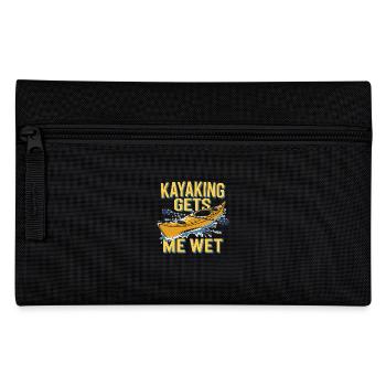 Drôle de dicton sur les sports nautiques - Trousse - noir - Devant