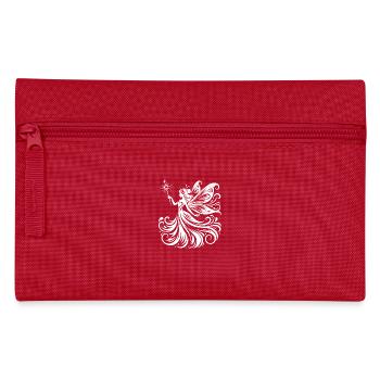 Fée mystique aux ailes détaillées - Trousse - rouge - Devant