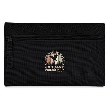 Incomparable depuis janvier 2002 22 Anniversaire - Trousse - noir - Devant