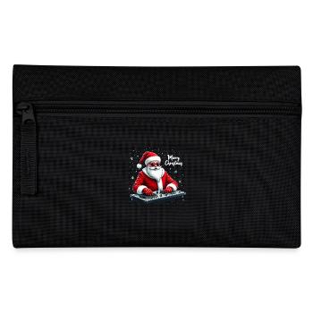Santa Claus DJ Weihnachtsmann - Federtasche - Schwarz - Vorne